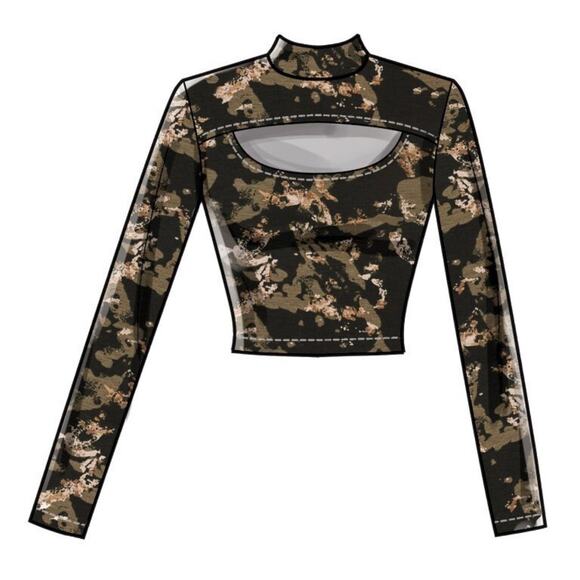 McCall’s M8003 Size A5 6-14 Uncut Misses Top Pullover New - Picture 4 of 7